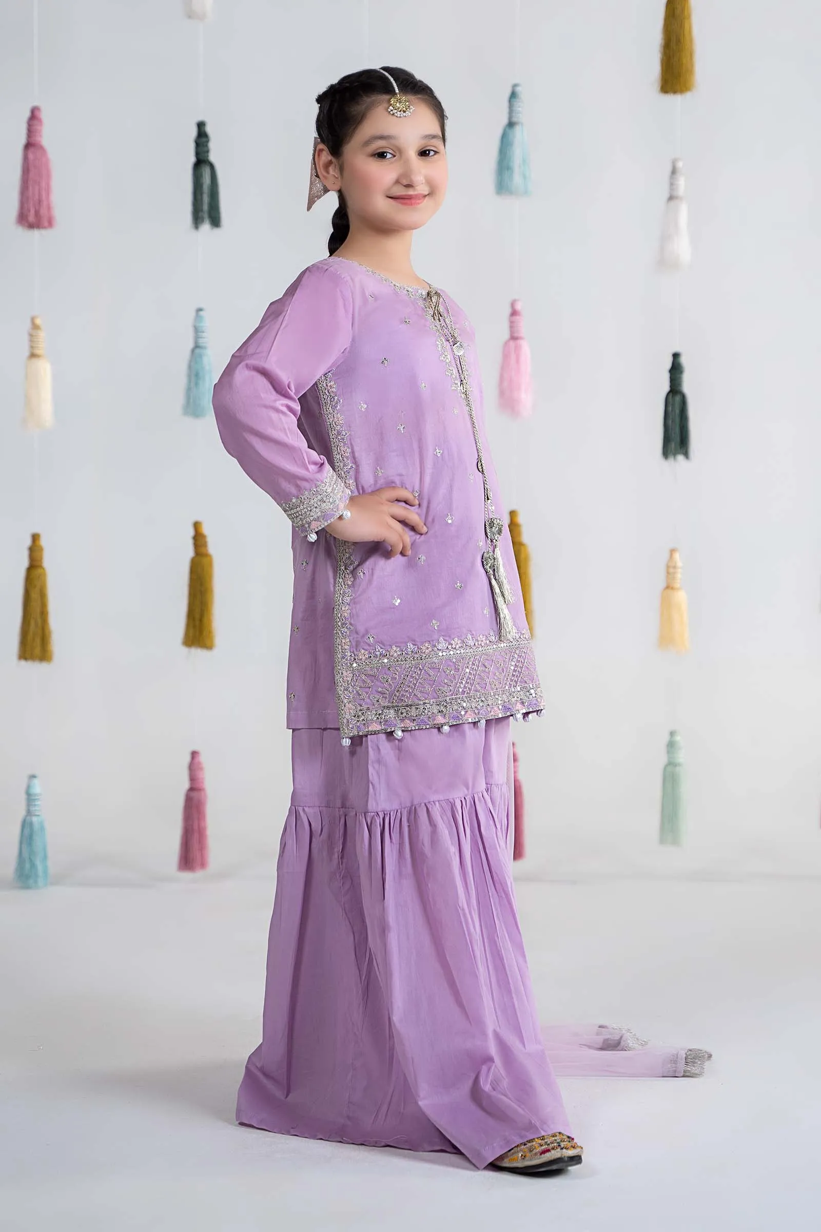 3 Piece Dyed Lawn Suit | MKD-EA24-23