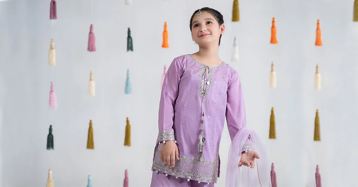 3 Piece Dyed Lawn Suit | MKD-EA24-23