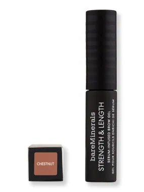 Bareminerals Strength & Length Serum-Infused Brow Gel 0.16 fl oz 5 ml Chestnut