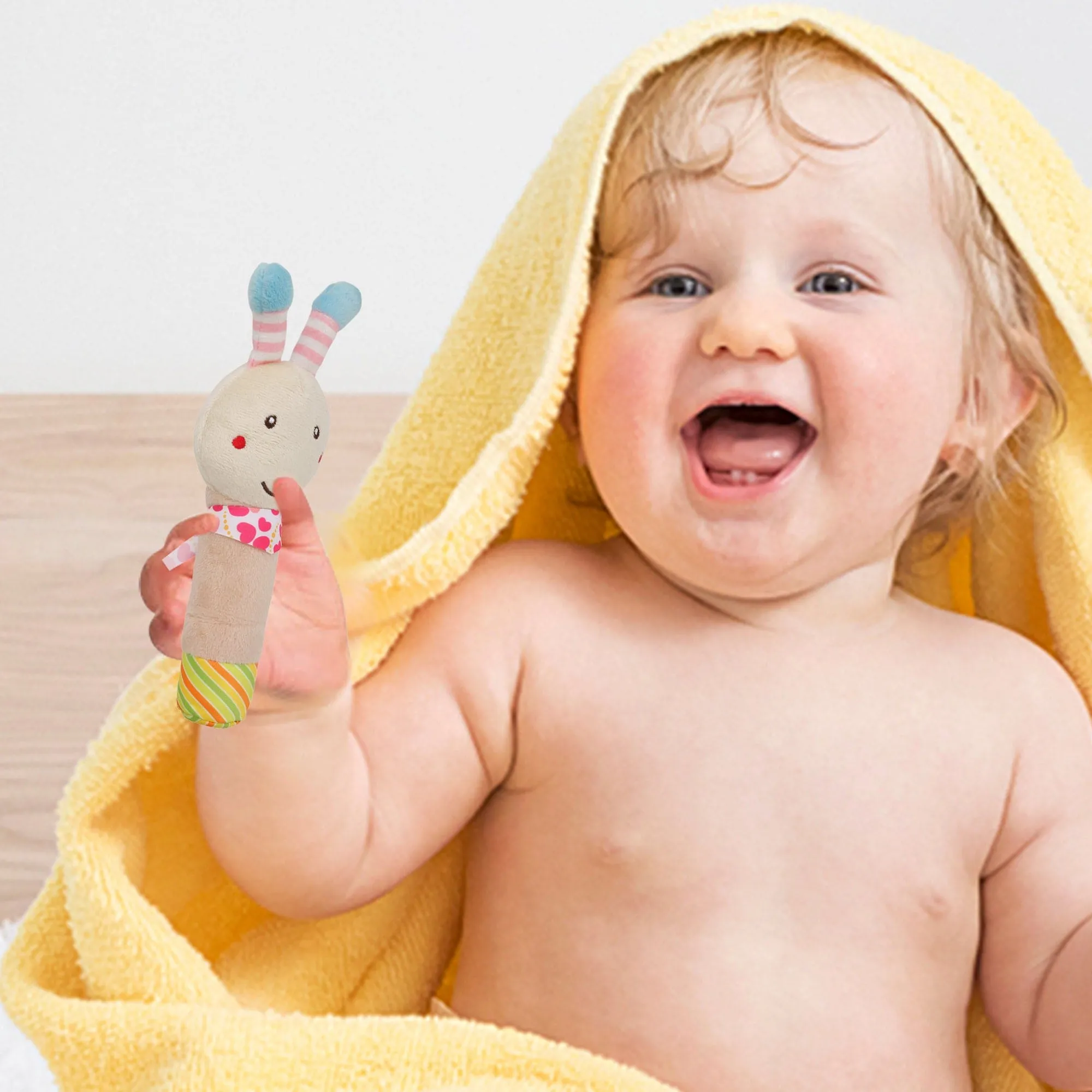 Bee Cream Handheld Rattle