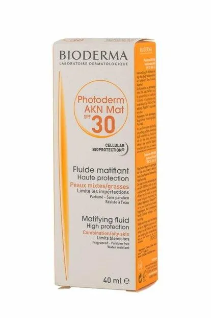 Bioderma Photoderm AKN Mat SPF 30 Matifying Fluid