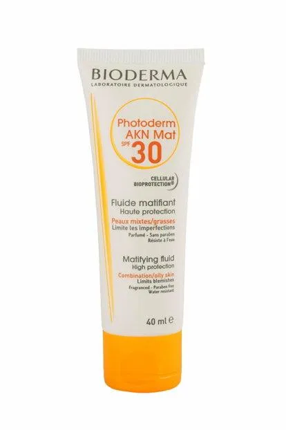 Bioderma Photoderm AKN Mat SPF 30 Matifying Fluid