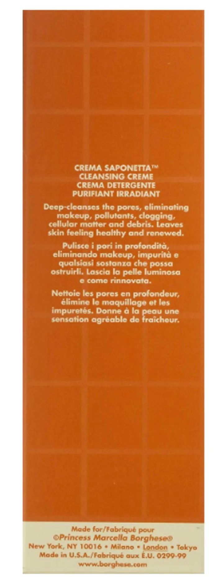 Borghese Crema Sapponetta Cleanser, 6.7 fl. oz.