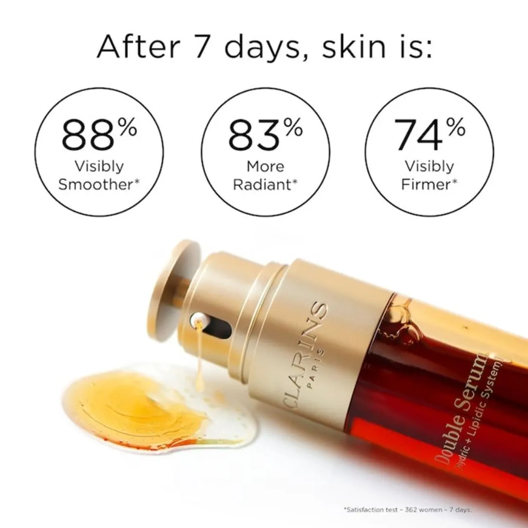 Clarins Double Serum Complete Age Control Concentrate | Firming and Smoothing Anti-Aging | 50 ml.