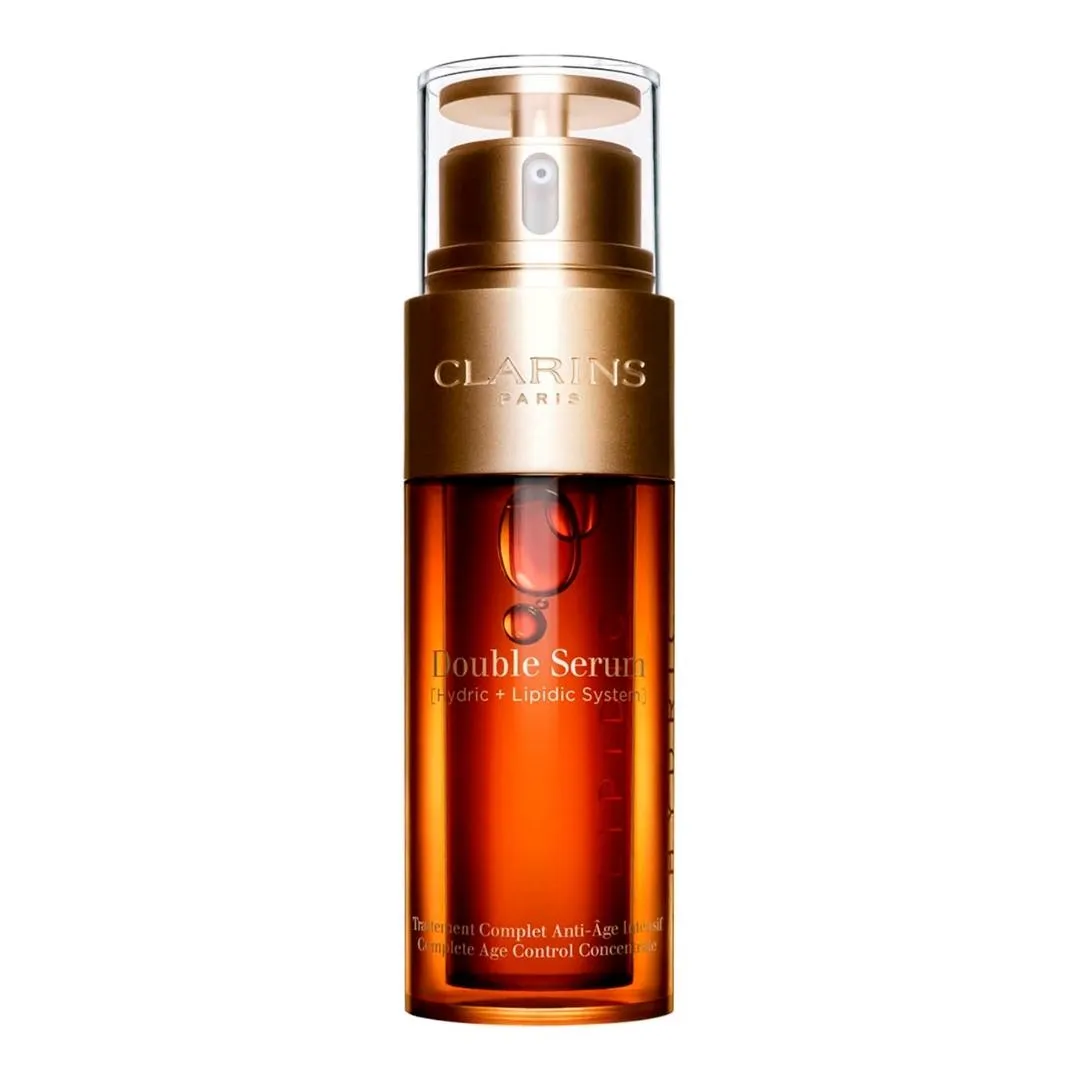 Clarins Double Serum Complete Age Control Concentrate | Firming and Smoothing Anti-Aging | 50 ml.