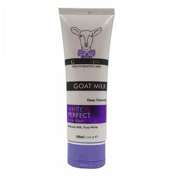 COSWIN GOAT MILK WHITE PERFECT FACE WASH 100ML