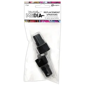 Dina Wakley MEdia - Spray Bottle Spare Lids - Sprayers - 2 Pack