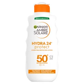 Garnier Ambre Solaire Hydra 24 Hour Protect Hydrating Protection Lotion SPF50 200ml