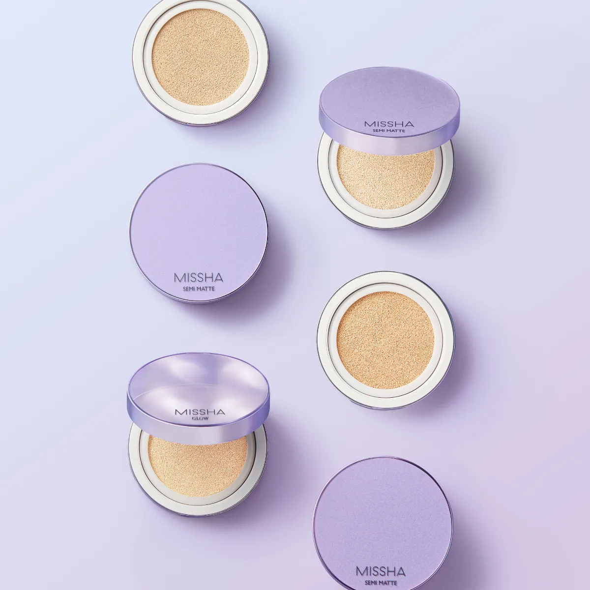 Layering Fit Cushion Semimatte 15g (4 shades)