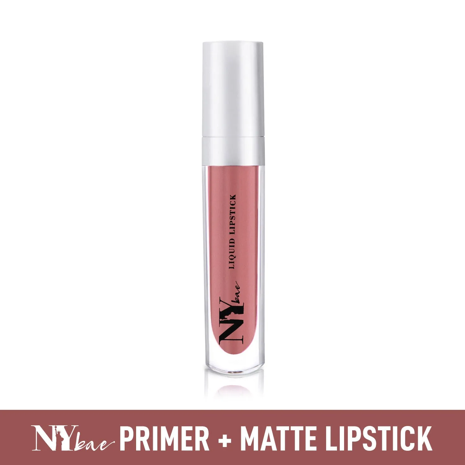 NY Bae Confessions of a Lip-a-holic Liquid Lipstick - More Shots 11 (4.5 ml) | Light Brown | Matte Finish | Built-in Primer | Enriched with Jojoba Oil | Highly Pigmented | Lasts Upto 12 Hours | Long lasting | Cruelty & Paraben Free