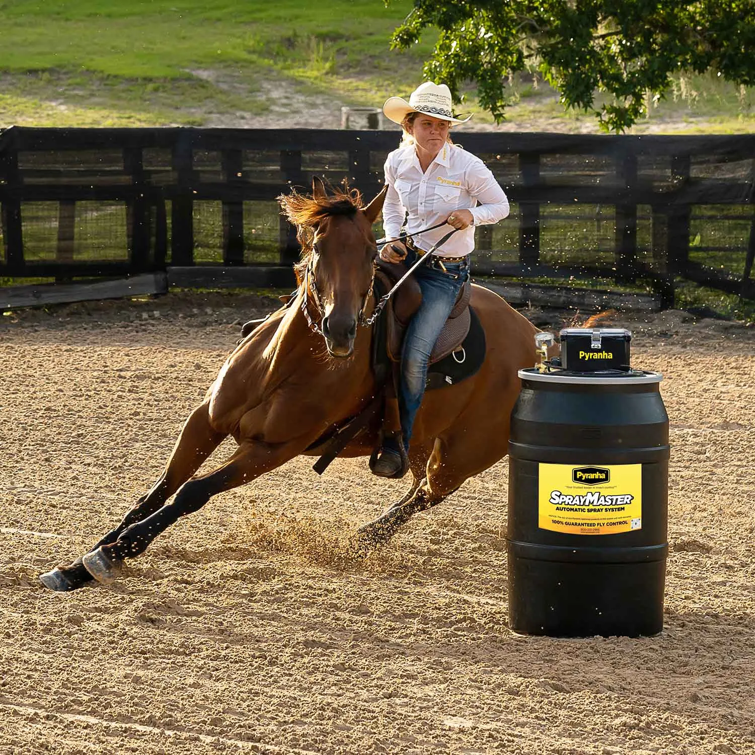 Pyranha SprayMaster Misting Barn Fly Spray System Kit