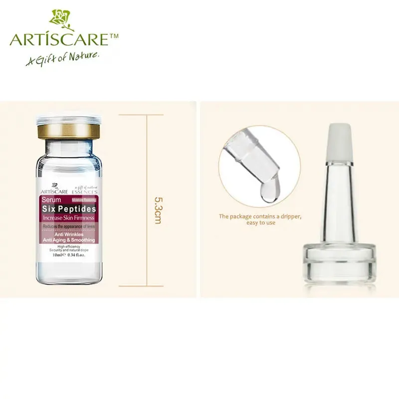 Six Peptides Hyaluron Acid  Concentrated Face Serum  Ampule