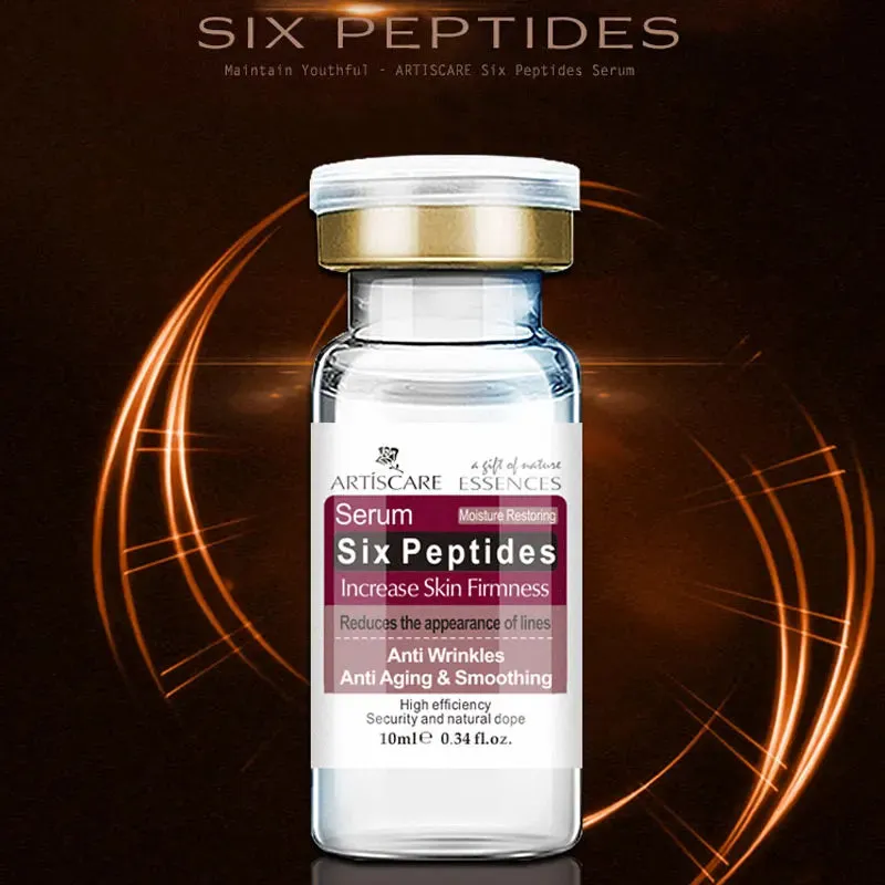 Six Peptides Hyaluron Acid  Concentrated Face Serum  Ampule