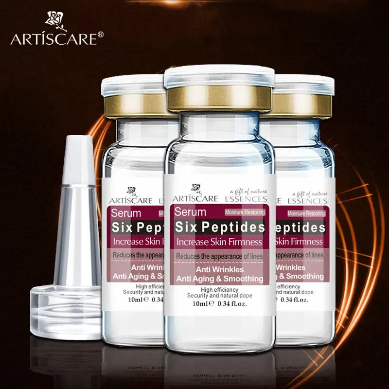 Six Peptides Hyaluron Acid  Concentrated Face Serum  Ampule
