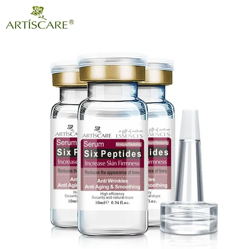 Six Peptides Hyaluron Acid  Concentrated Face Serum  Ampule