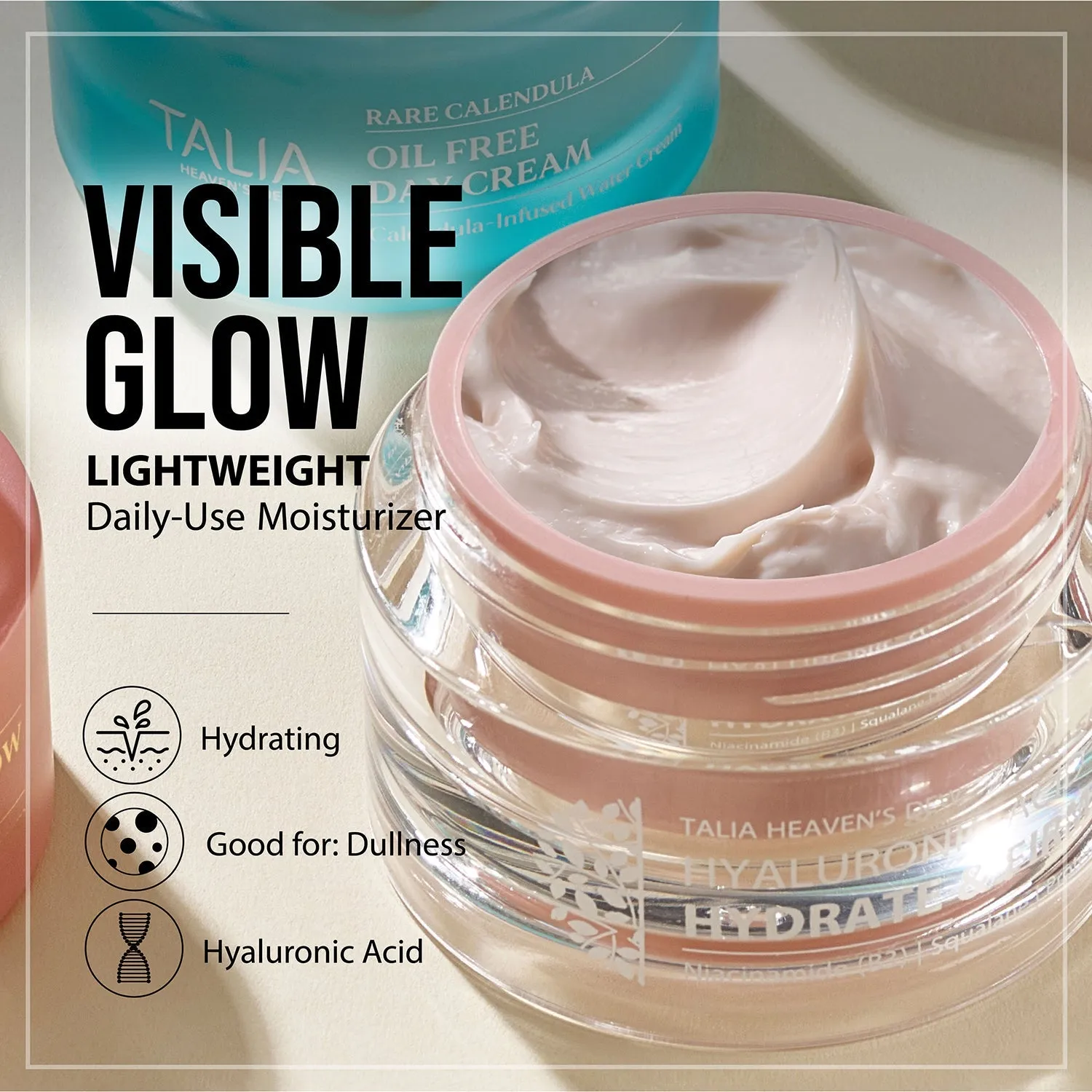 TALIA Hyaluronic Acid Glow Plumping Moisturizer
