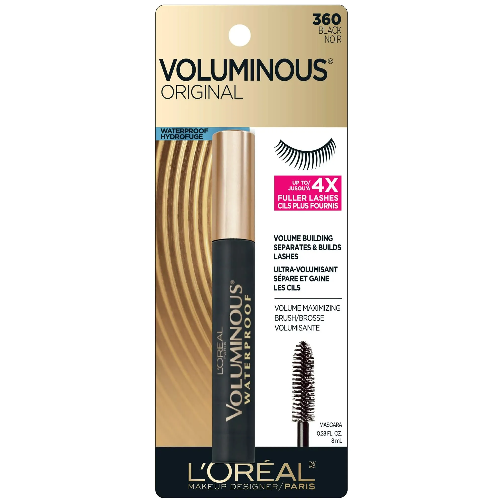 Voluminous Volume Building Waterproof Mascara