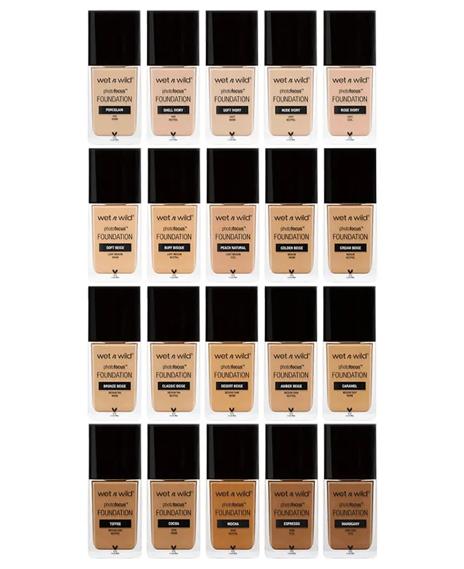 WET N WILD Photo Focus Foundation - Golden Beige